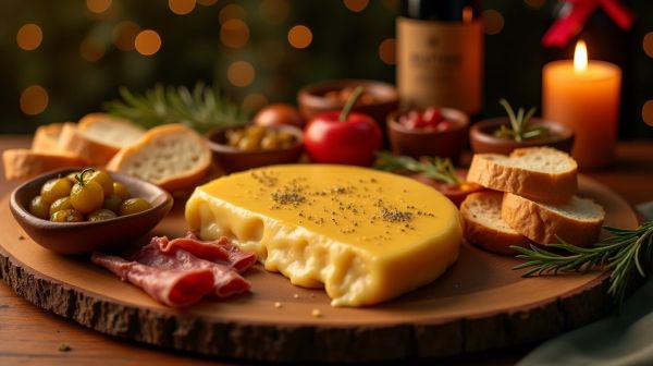 Indulge in the rich flavors of french cheese raclette
